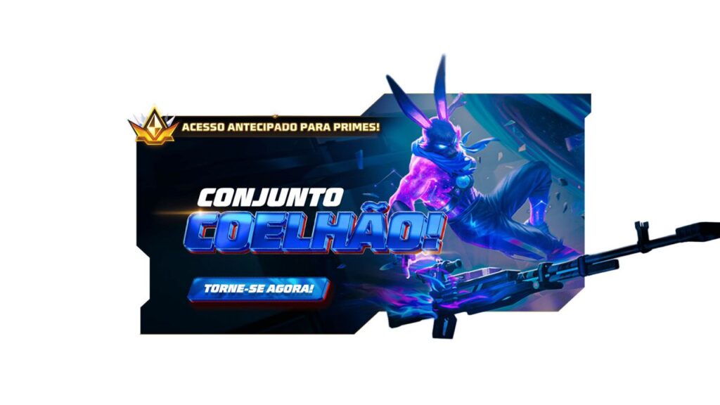 imagem mostra o conjunto coelhão galático!