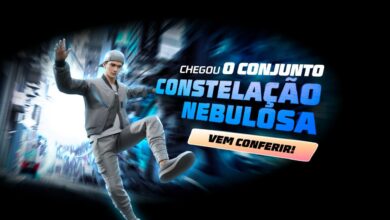 imagem mostra o conjunto constelacao nebulosa no free fire