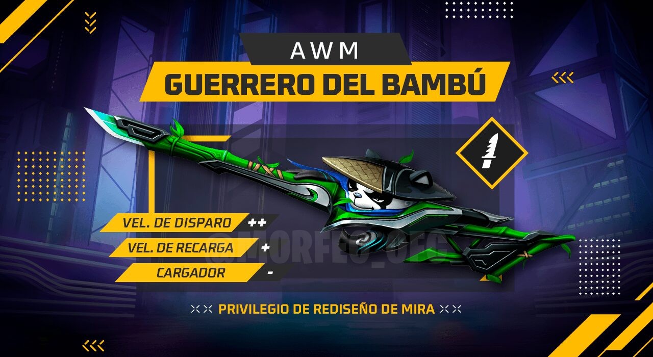 A imagem destaca a nova roleta de tokens em Free Fire, onde os jogadores podem tentar a sorte para obter skins exclusivas. No