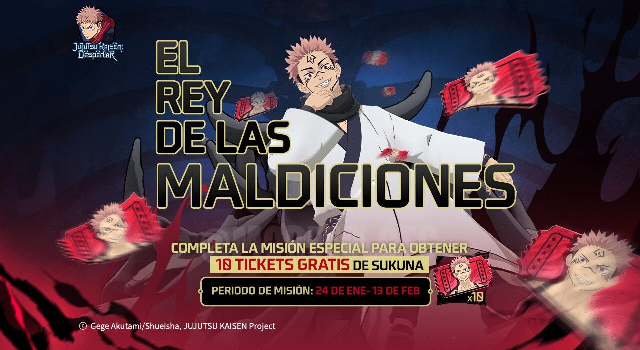 Imagem promocional do evento 'A.I. Infinito' no Free Fire. No centro, um personagem icônico do jogo está em uma pose de com