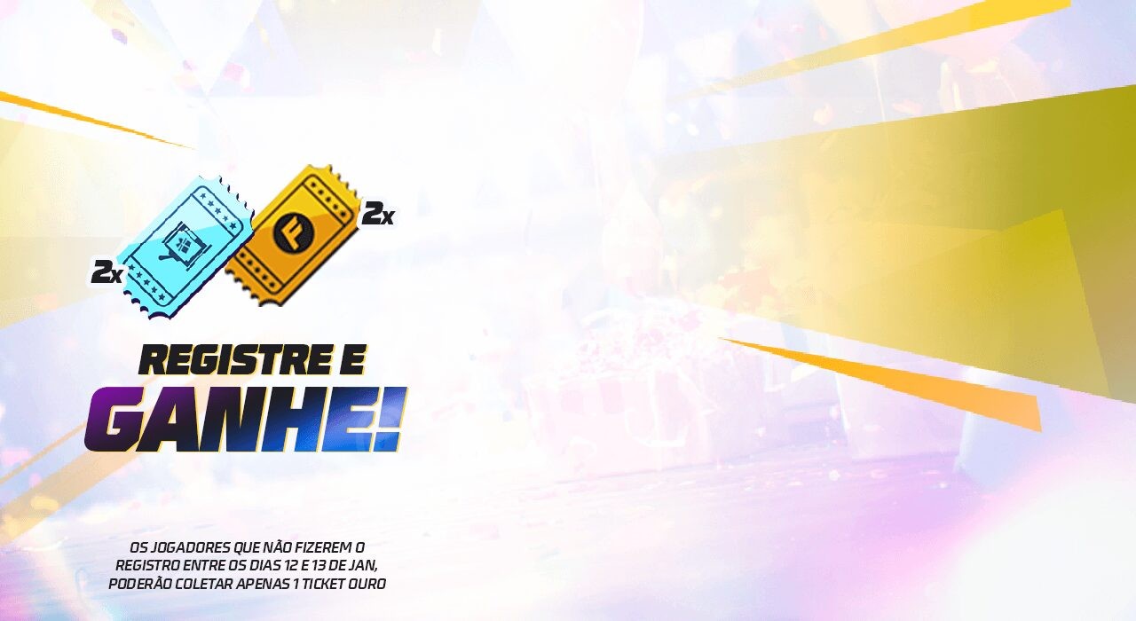 Novo Evento Bem-vindos a OB52! no Free Fire: Ganhe Ticket Ouro