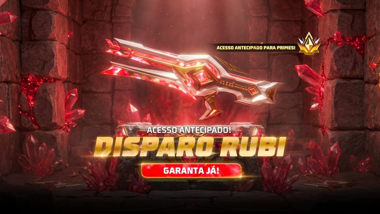 Free Fire: Como Conseguir Skin Trogon Disparo Rubi no Token Royale