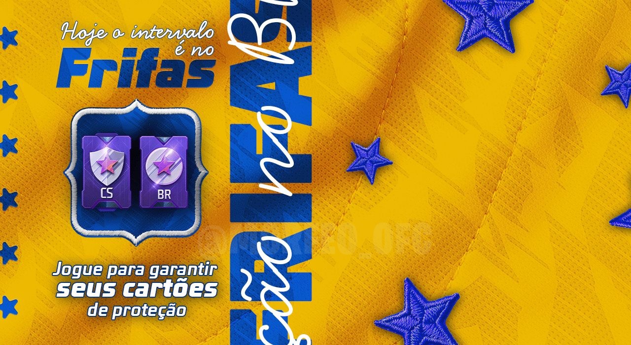 Jogo do Intervalo! Free Fire: Ganhe Cartão CS