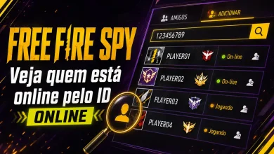 Free Fire Spy para verificar jogador online pelo ID