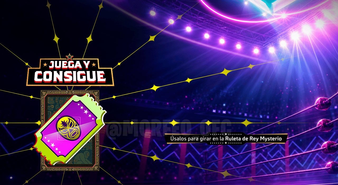 A imagem promocional do Free Fire destaca o evento AAA com foco em giros grátis. No centro, um shard amarelo brilhante é ex
